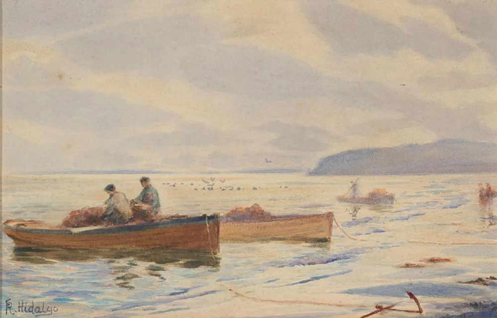 Pescatori nella baia
